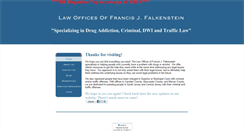 Desktop Screenshot of fjflaw.com